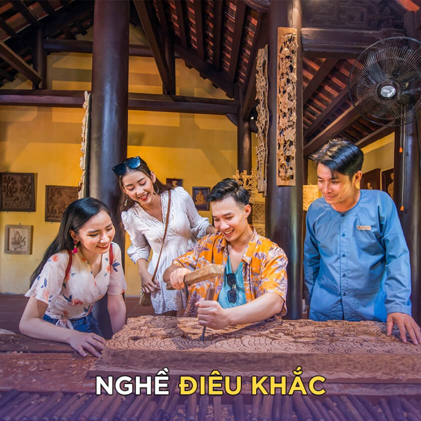 Trải nghiệm nghề điêu khắc