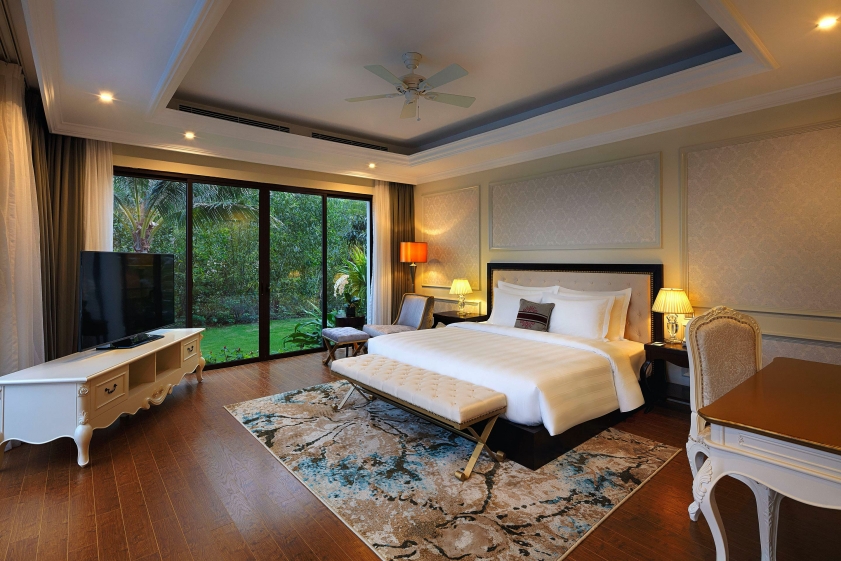 Các loại phòng ở Vinpearl Nha Trang Biệt thự sang trọng nội thất cao cấp, tầm nhìn thoáng đãng