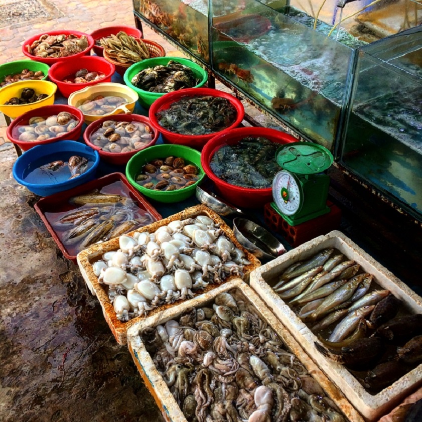 Du lịch Nha tháng 1 Hải sản Nha Trang tươi ngon luôn phục vụ du khách