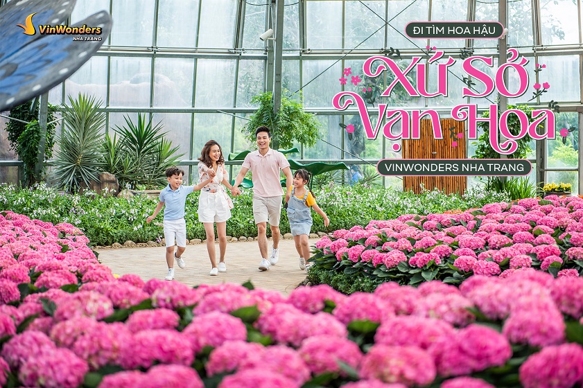 Du lịch Nha tháng 1 Cùng gia đình tham quan Xứ sở vạn hoa tại VinWonders Nha Trang