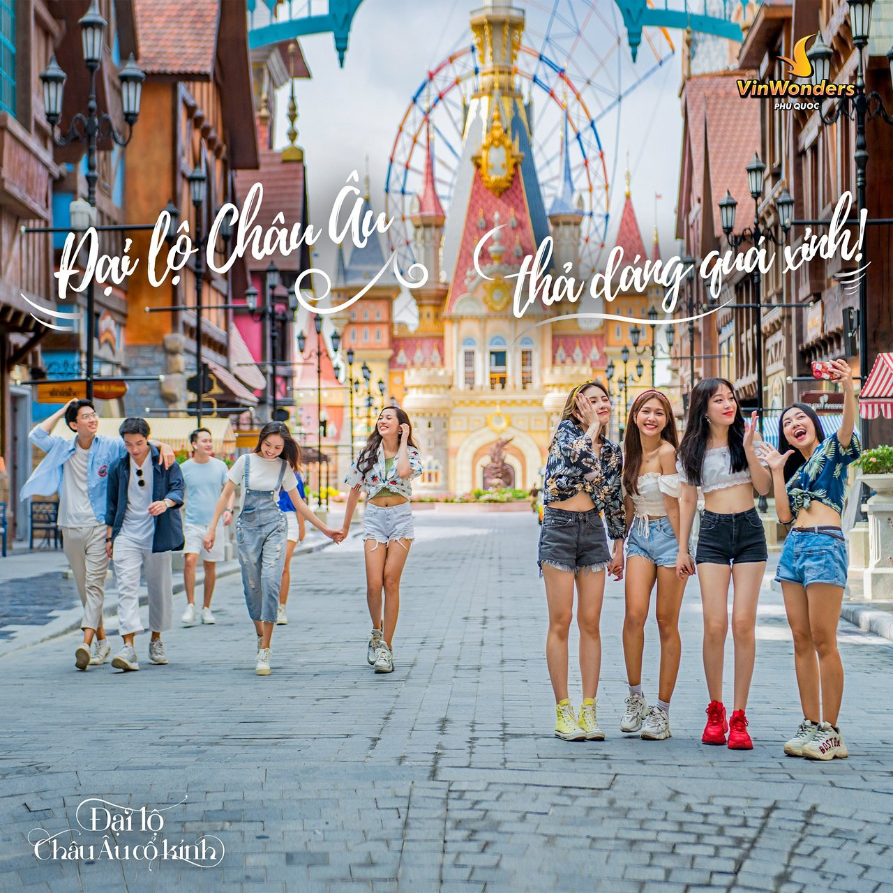 VinWonders Phú Quốc có gì Đại lộ châu Âu và hàng trăm góc check-in để đời