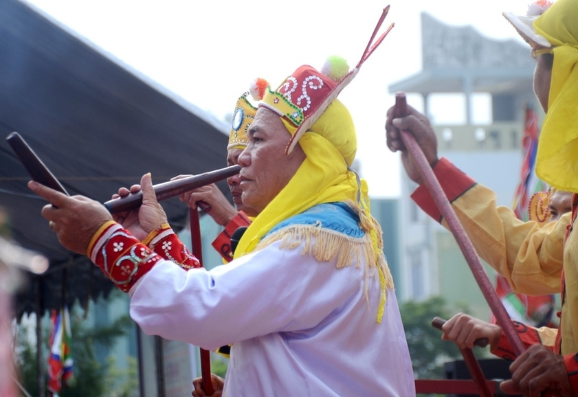 Chương trình văn nghệ hấp dẫn ở phần hội của Lễ Cầu Ngư