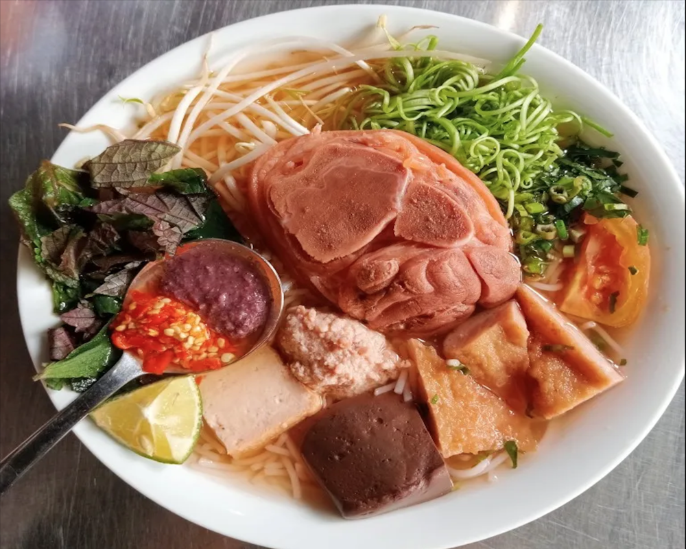 Bún riêu cua Đà Nẵng Bún riêu chân giò