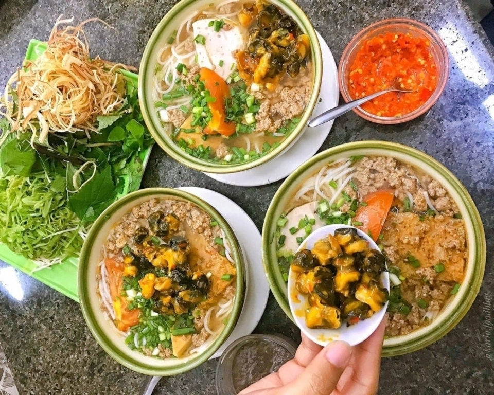 Bún riêu cua Đà Nẵng Bún riêu cua Sài Gòn