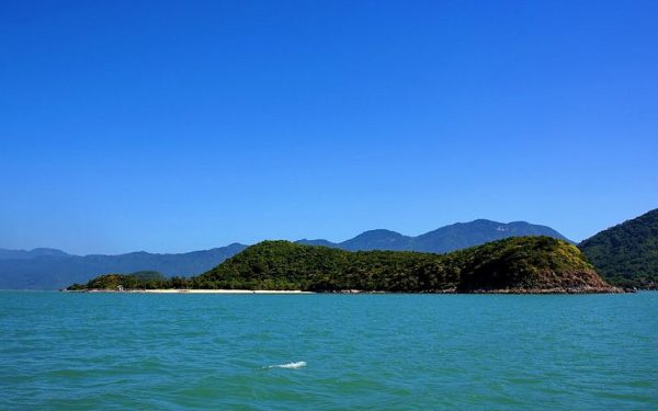 Đảo Hòn Thị được bao bọc bởi rừng nguyên sinh