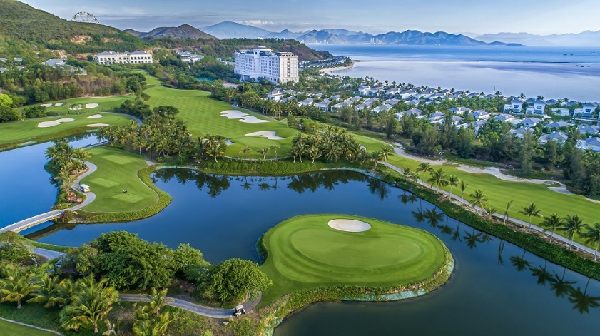 Phòng nghỉ view ngắm toàn cảnh sân golf