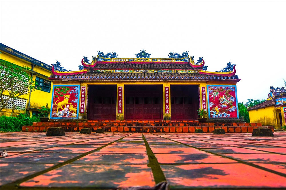 Đình làng - nơi tổ chức lễ hội đình làng Túy Loan