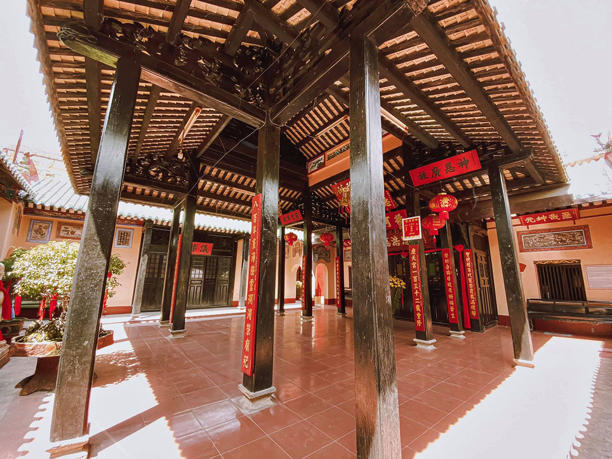 Quỳnh Phủ Hội Quán thiết kế đậm chất Trung Hoa