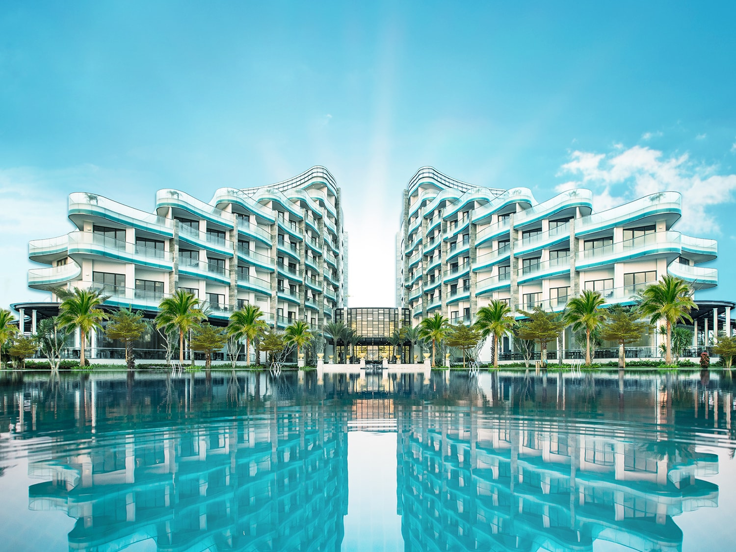Resort Hội An Kiến trúc hình đôi cánh buồm tuyệt đẹp
