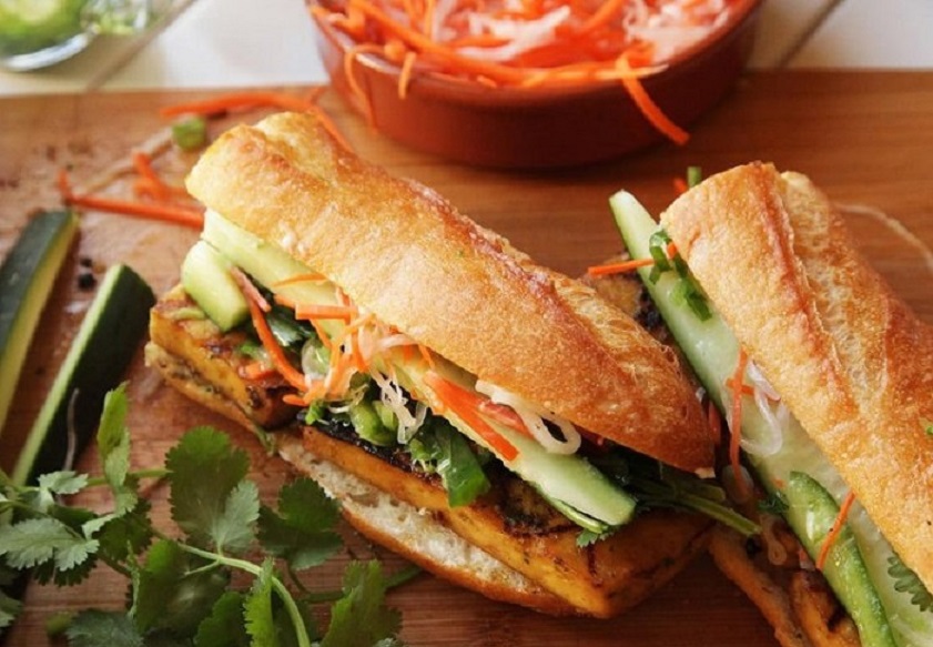 Bánh mì Nha Trang Bánh mì chay Nha Trang