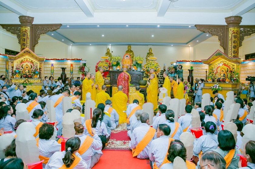 Đại lễ Vu Lan báo hiếu được tổ chức tại thiền viện Bồ Đề Đà Nẵng