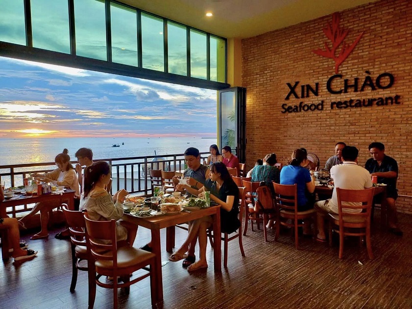 View cực đẹp tại nhà hàng Xin Chào