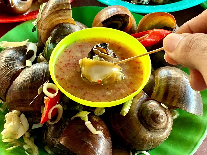 Quán ốc Nha Trang Thưởng thức những miếng ốc thơm ngon chất lượng