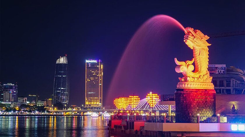 Hình ảnh đầu rồng phun nước