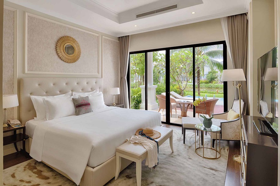 Villa Vinpearl Phú Quốc 2 phòng ngủ hướng sân vườn và hồ bơi riêng