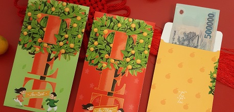 Lì xì Tết Ất Tỵ 2025: 5 cách độc đáo, gây ấn tượng với người nhận