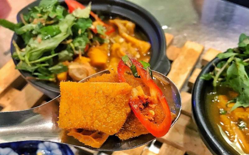 Phá lấu Đà Nẵng Phá lấu Già Lang hấp dẫn từ mùi vị đến màu sắc