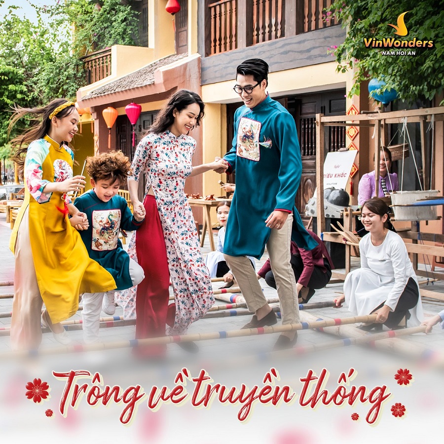 Trải nghiệm các trò chơi dân gian thú vị tại VinWonders Nam Hội An