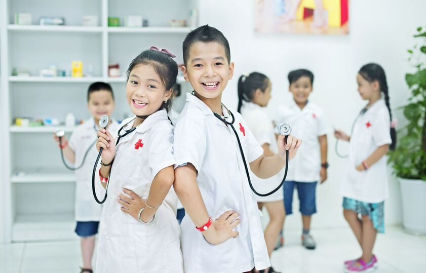 VinKE là khu vui chơi kết hợp giáo dục hướng nghiệp bổ ích cho các bé 