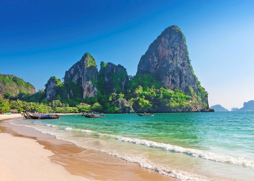 2-week Asia itinerary A beautiful beach in Thailand