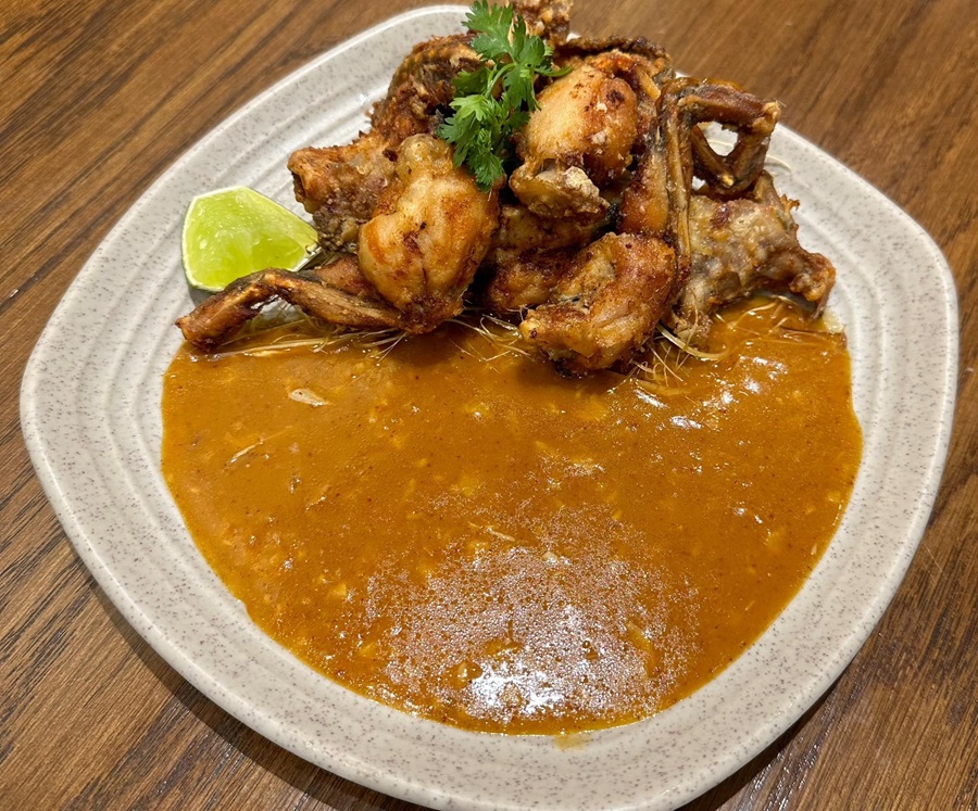 Quán Thái ngon rẻ ở TPHCM Ếch chiên sốt tomyum quán KapKun