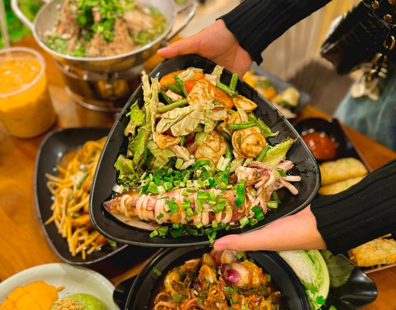 Quán Thái ngon rẻ ở TPHCM Món ngon quán Băng Kóc