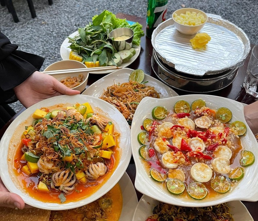 Quán Thái ngon rẻ ở TPHCM Món ngon quán đồ ăn Thái Dưới Bóng Cây
