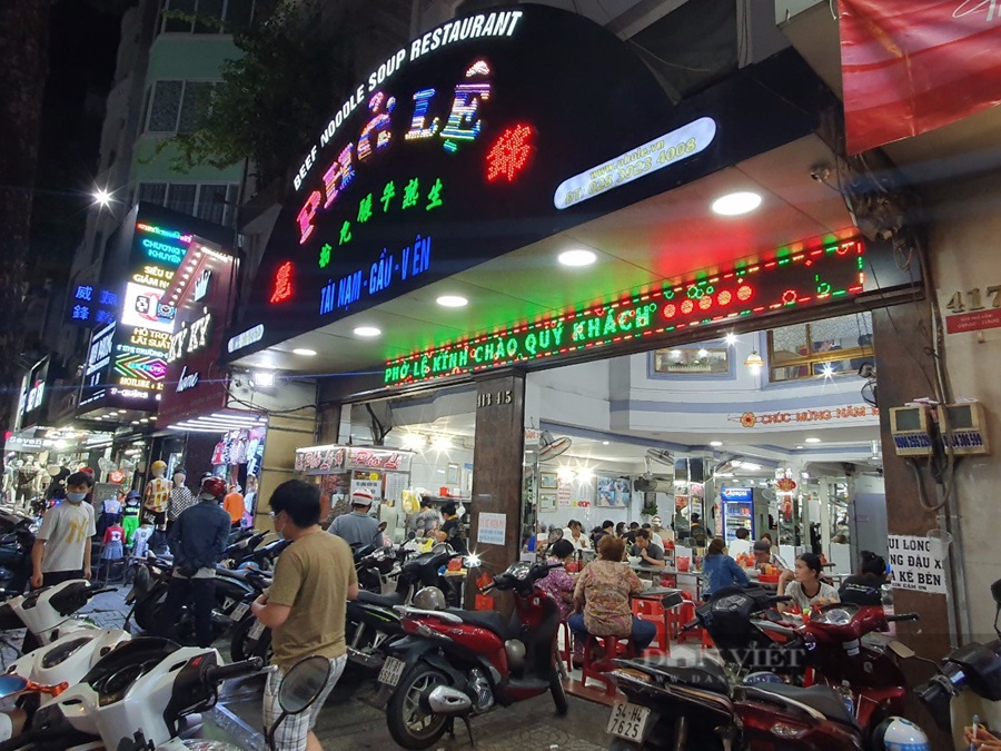 Phở đêm Sài Gòn Quán phở đêm ở Sài Gòn Phở Lệ