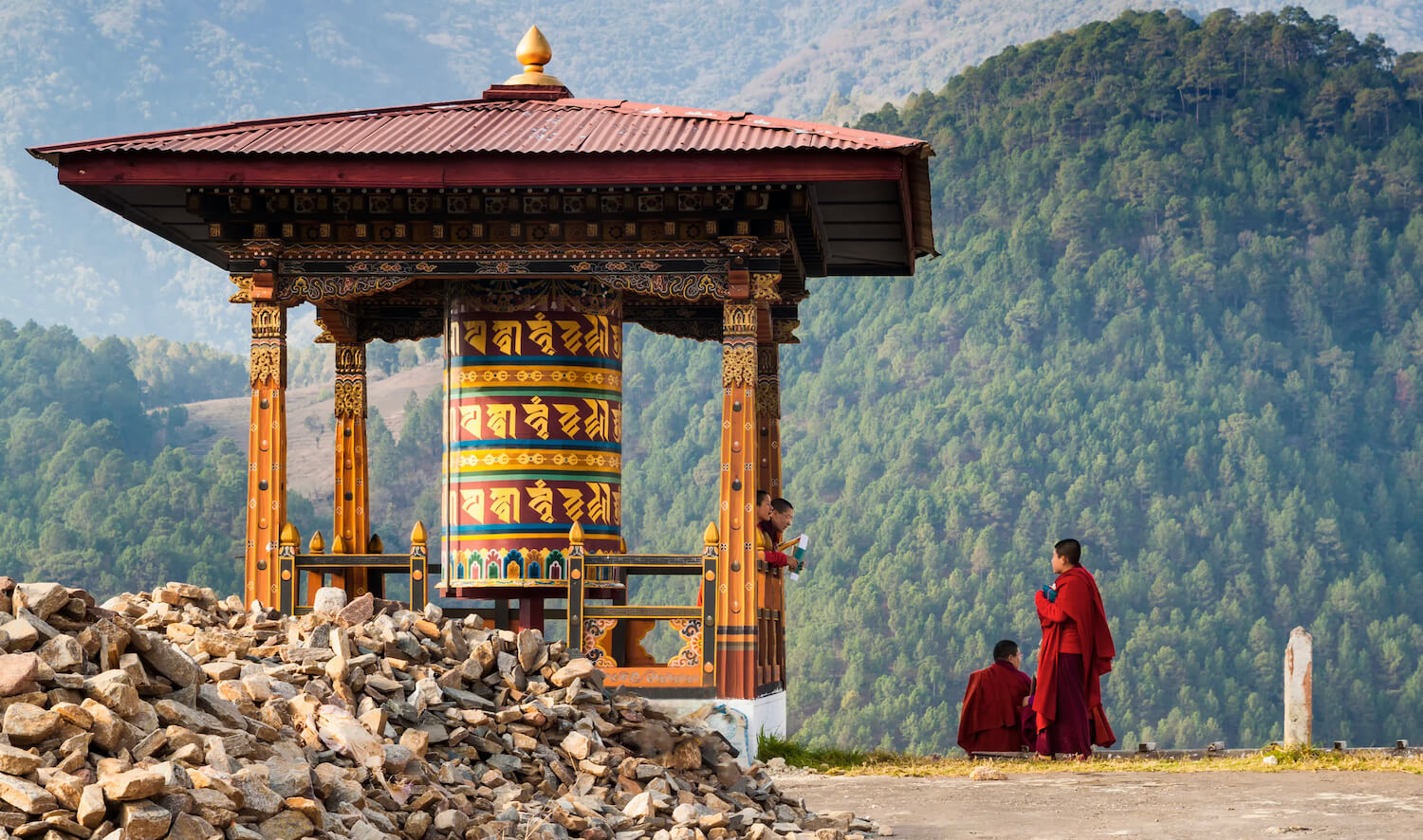 Bhutan - one of the cheap countries to visit in april
