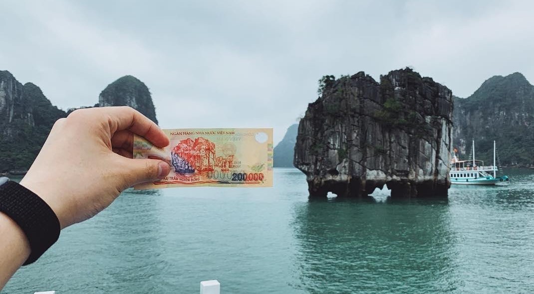 Ha Long Bay map Dinh Huong Islet is a picturesque spot on the Ha Long Bay map