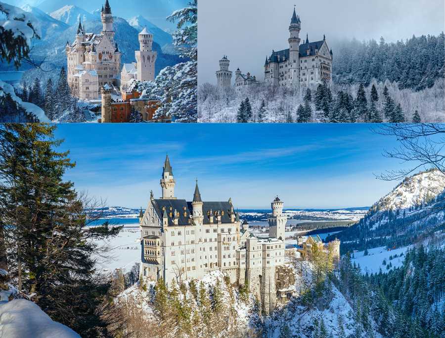 Germany turns into a charming winter wonderland in December