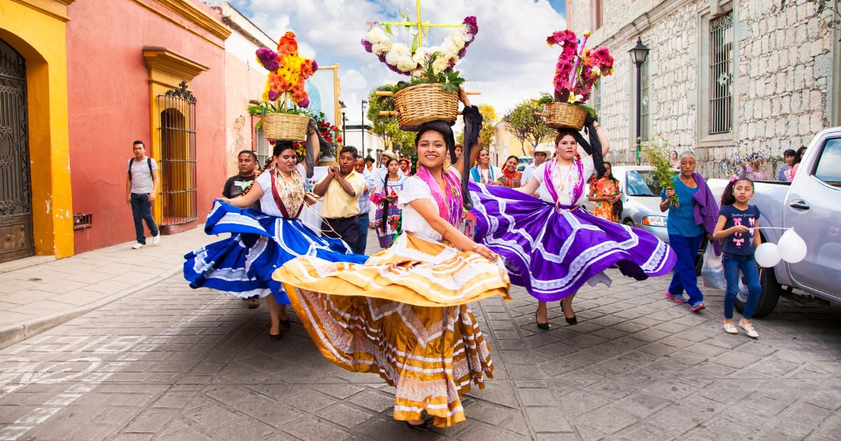 Guelaguetza Festival in mexico in July