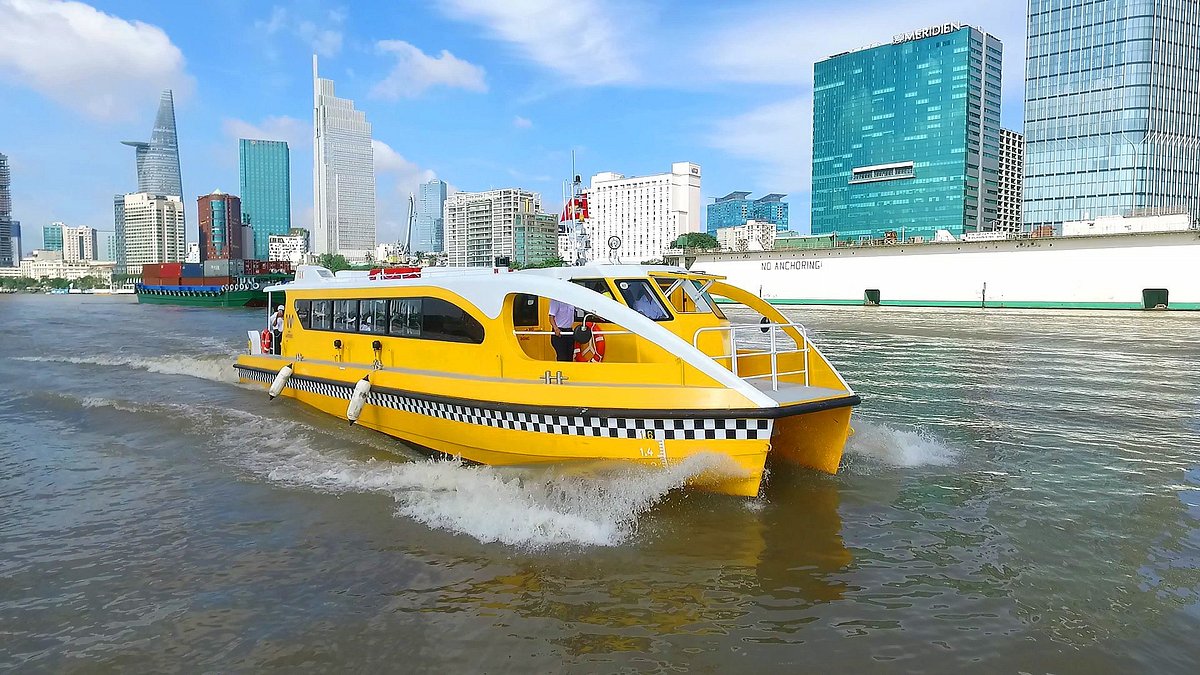 Saigon water bus Ride the water bus in Ho Chi Minh City for a scenic journey