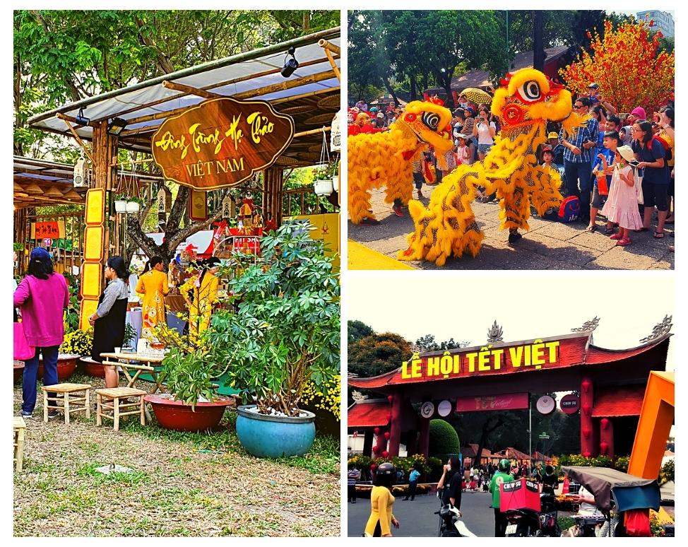 Le Van Tam Park Take memorable Le Van Tam photos during the festivities