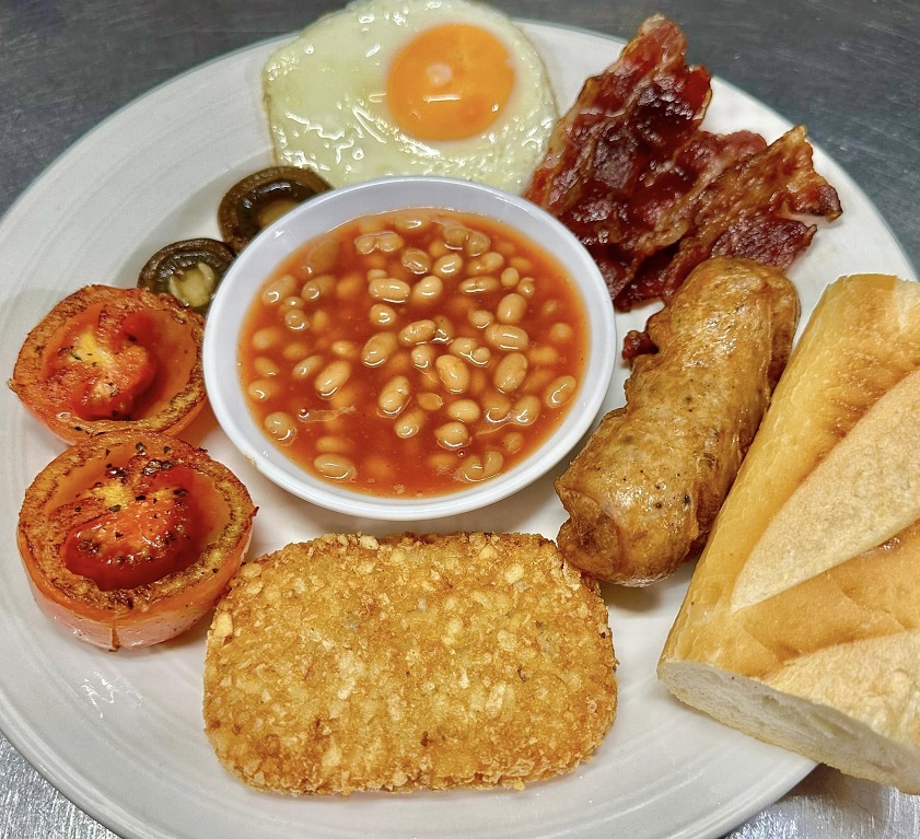 Breakfast in Saigon The best English breakfast in Saigon can be found at The Hungry Pig