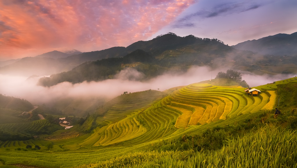 Vietnam is cheapest to visit in October