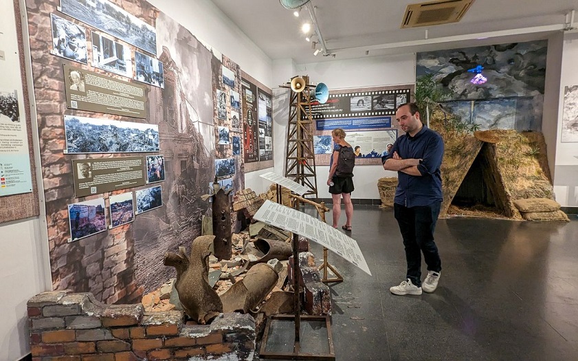 Ho Chi Minh City landmarks War Remnants Museum exhibits