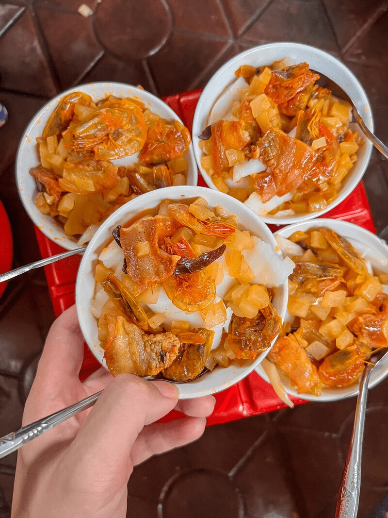 Bánh đúc tàu food tour Hải Phòng