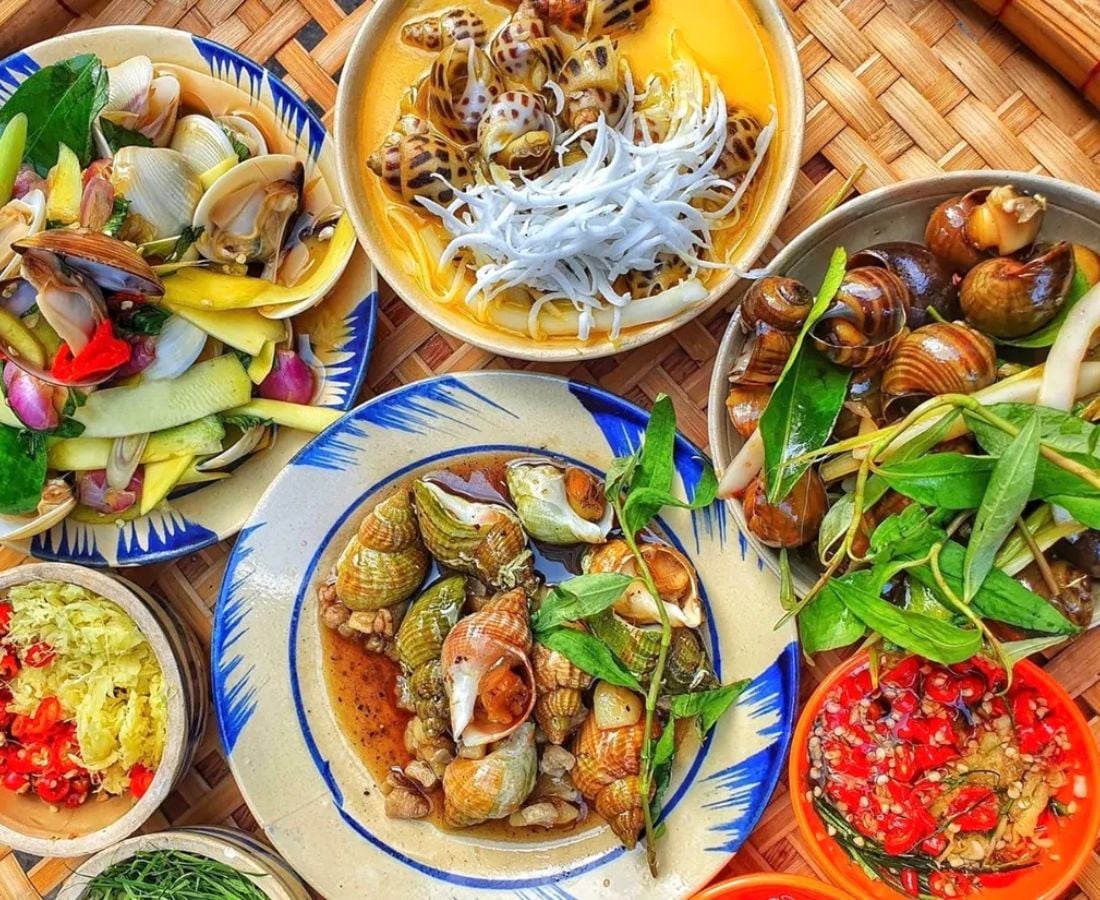 Các món ốc ngon Sài Gòn
