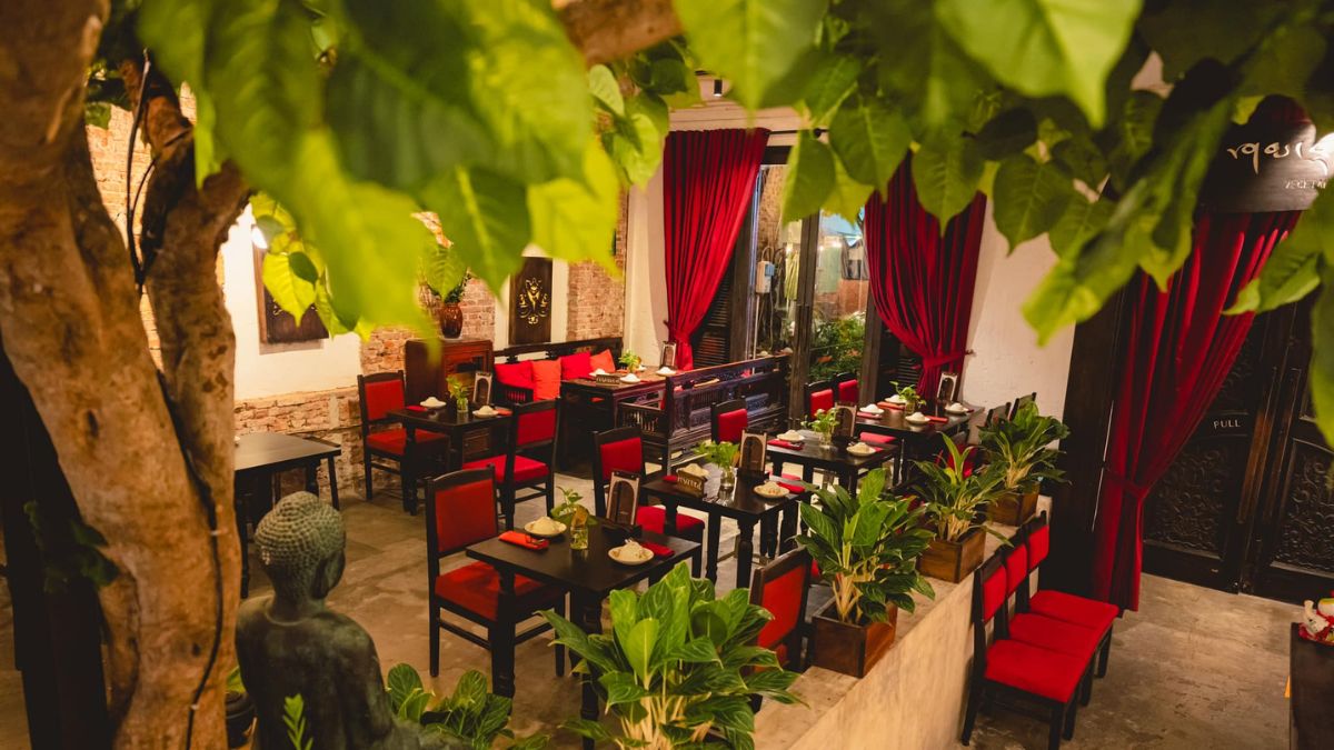 Không gian Shamballa Vegetarian Restaurant & Tea House