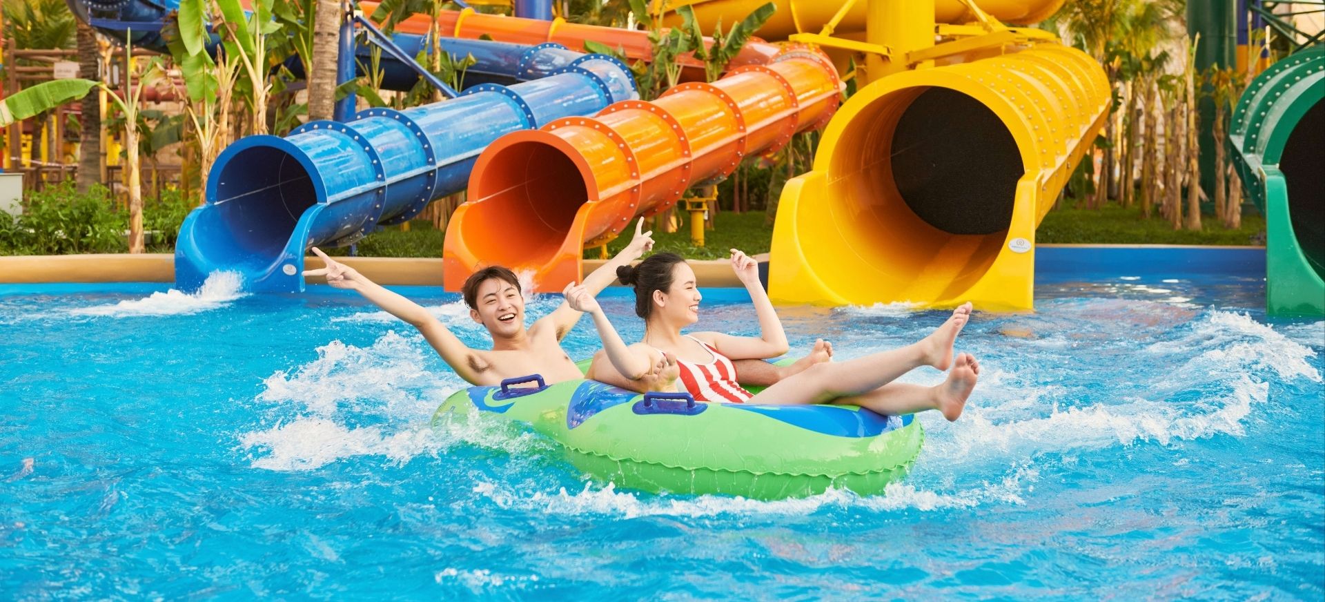 Adventure seekers will love the intense twists and turns of VinWonders Phu Quoc rides