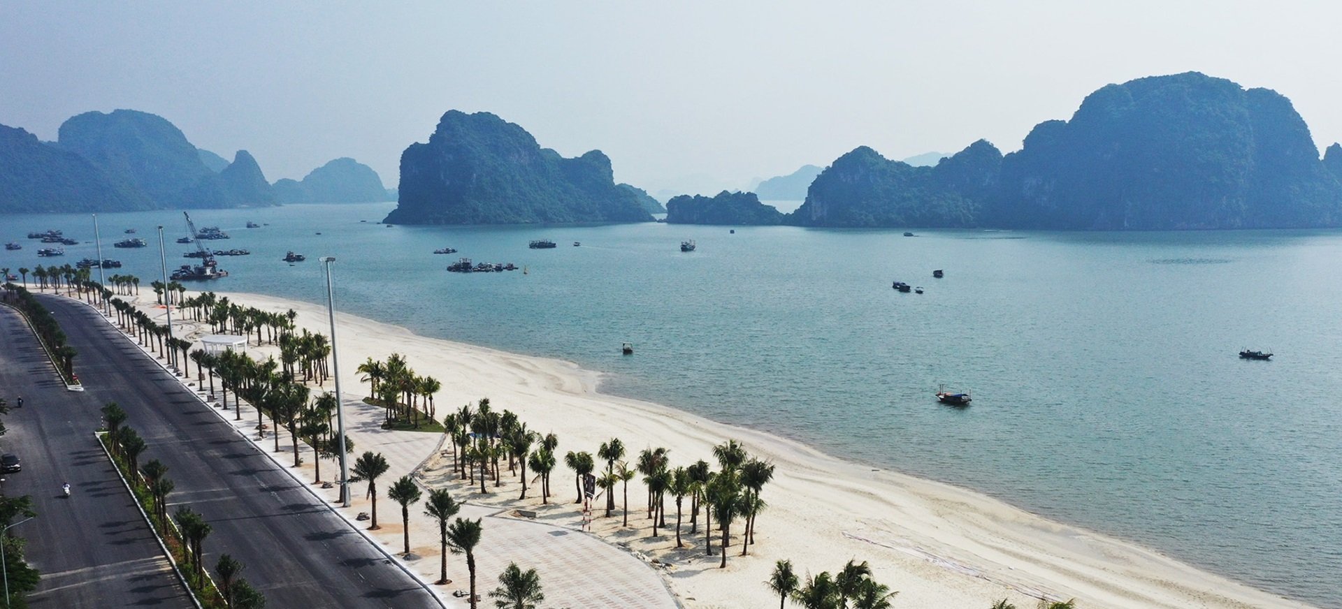 Ha Long Bay beaches Bai Chay Beach is among the most visited Ha Long Bay beaches