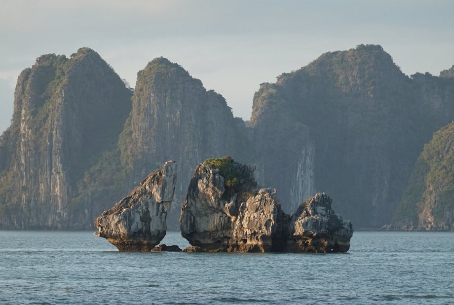 Fighting Cocks Islet is a must-see attraction for anyone traveling to Ha Long