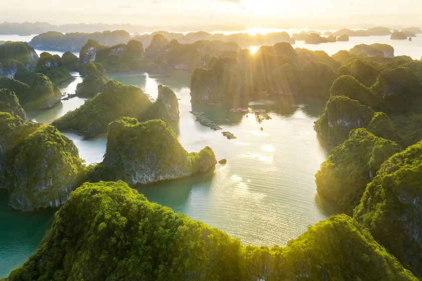 Ha Long Bay islands and islets