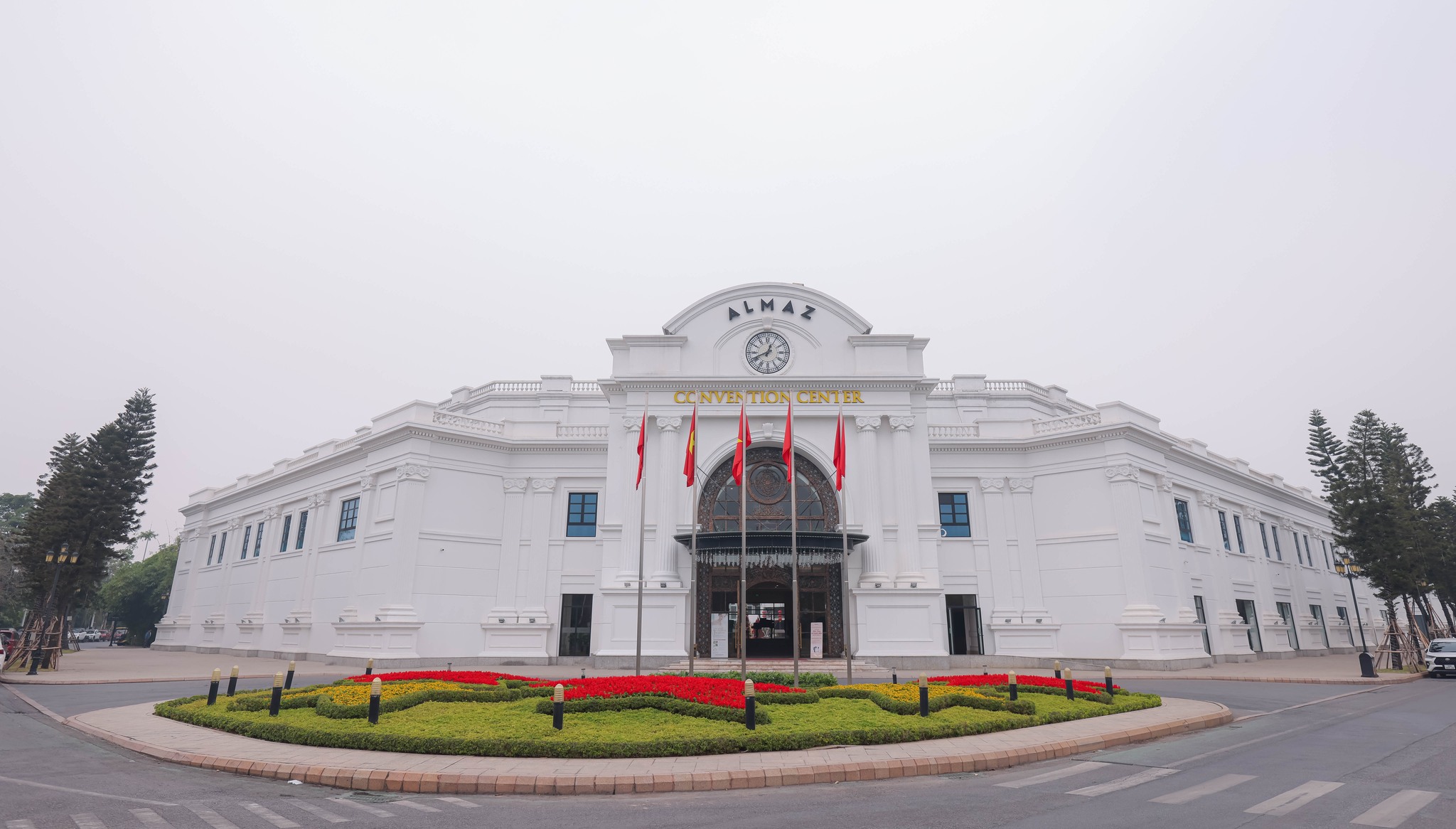 The impressive architecture of Almaz Convention Center Hanoi