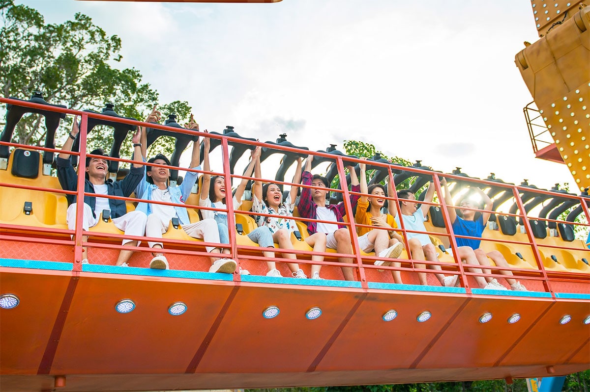 VinWonders Phu Quoc rides guarantee endless fun