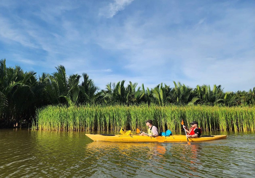 Kayaking in Hoi An Visit Hoi An in the dry season for the best weather conditions