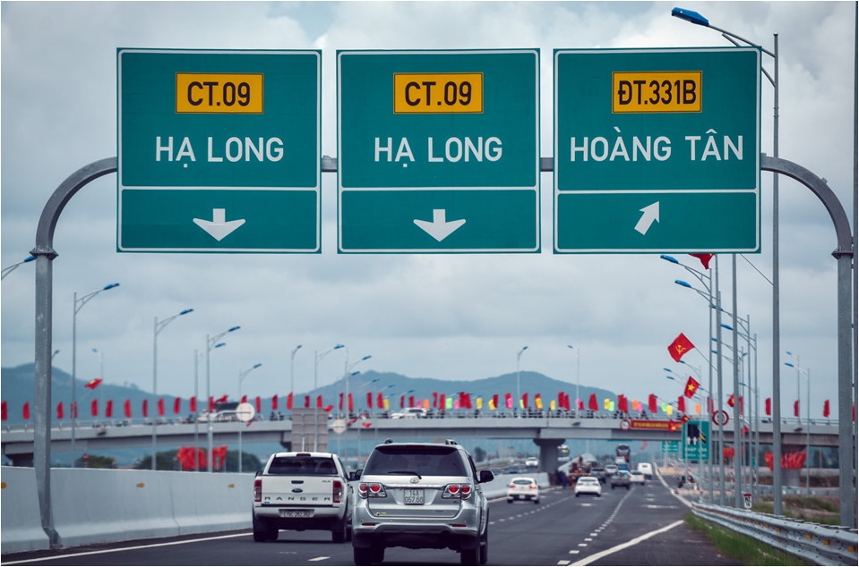 Đường đi thành phố Cẩm Phả