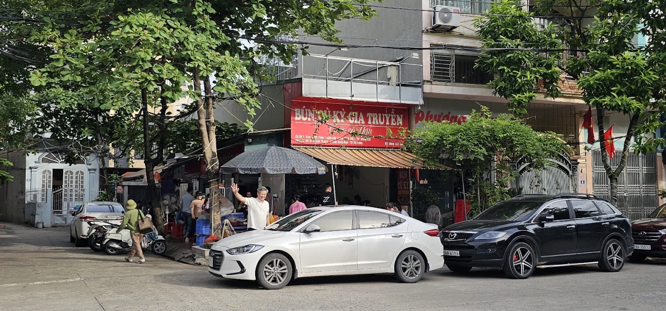 Bún cù kỳ Quán bún cù kỳ Gia Truyền