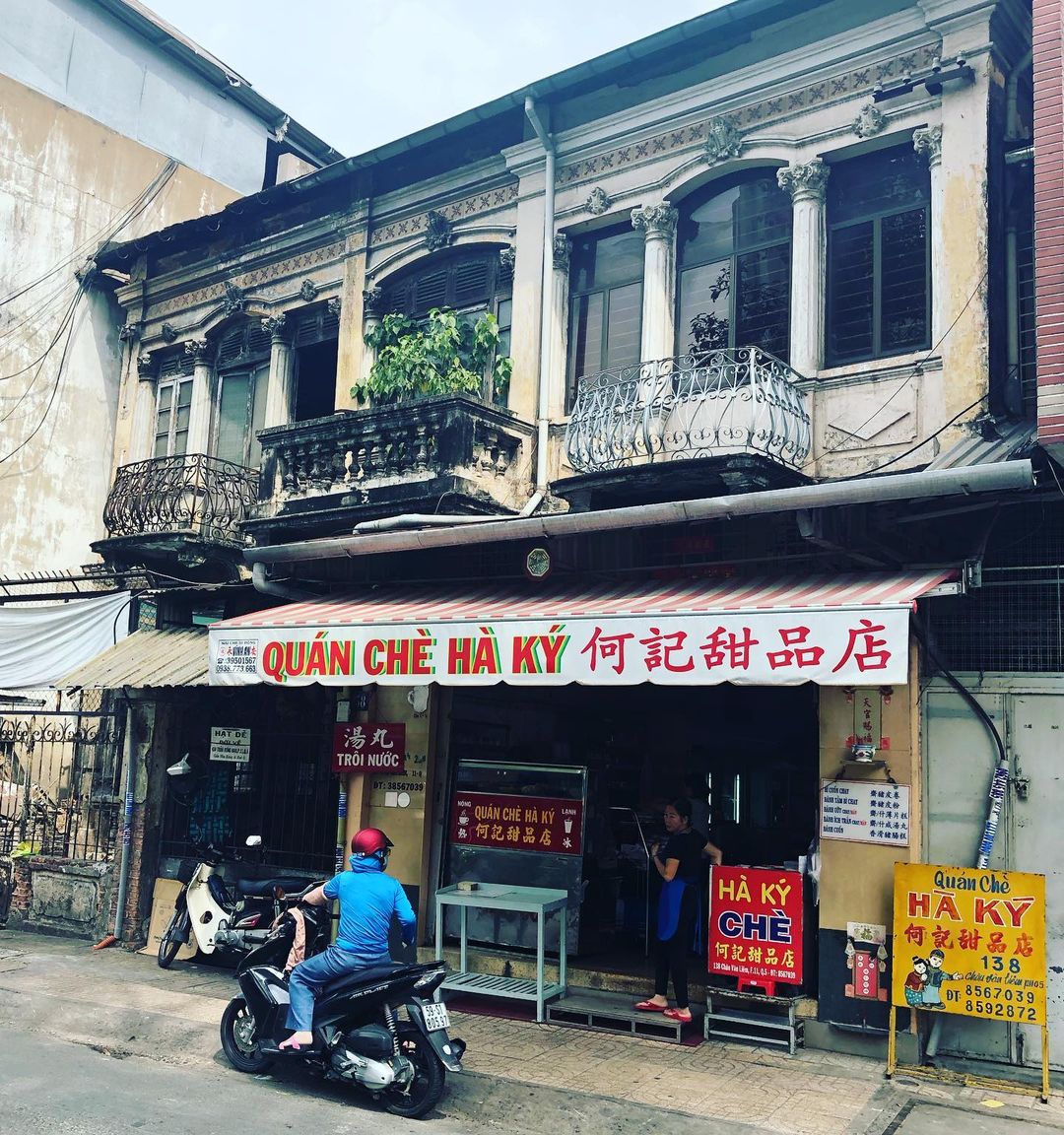 Quán chè Hà Ký Quận 5